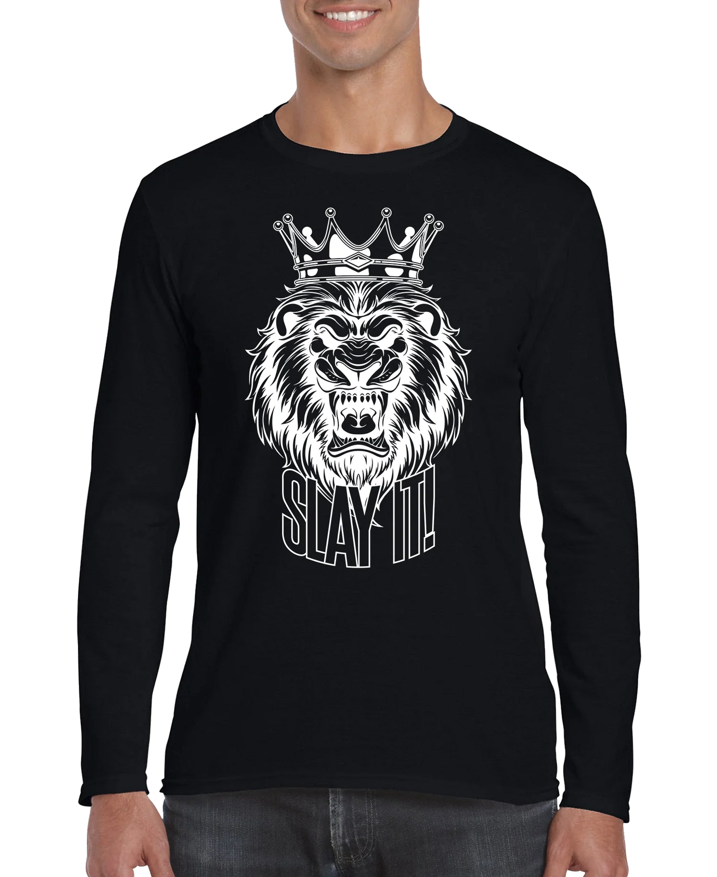 Slay It Men’s Long Sleeve Shirt