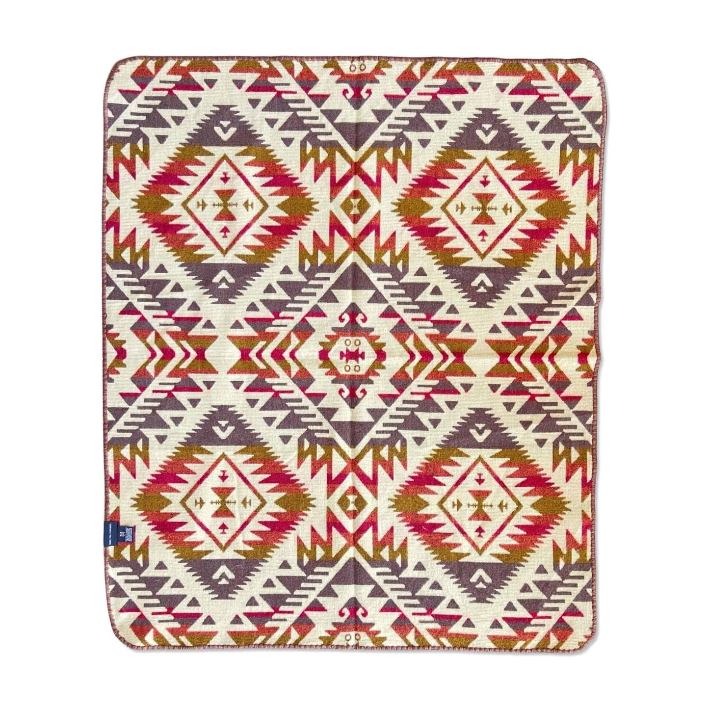 Canoa Baby Blanket - Warm Mahogany Sunset