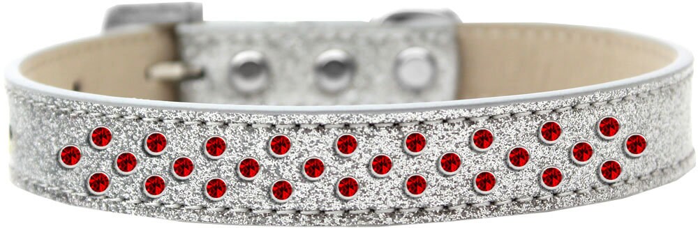 Dog, Puppy & Pet Ice Cream Collar, "Red Crystal Rimsets Sprinkles"