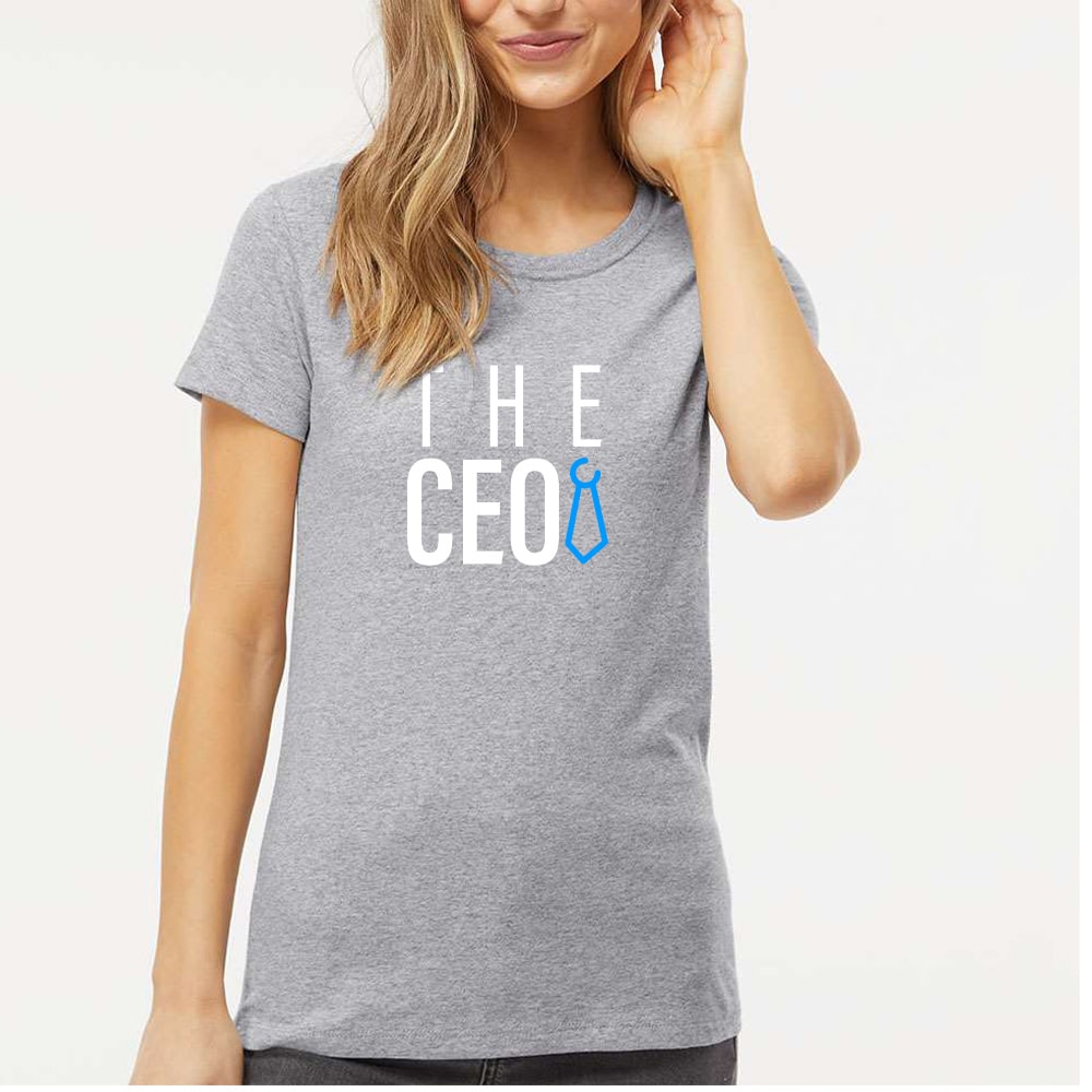 The CEO Women's Short Sleeve T-shirt Regular Fit