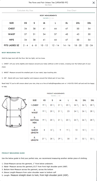 The Fave & Fair Unisex Tshirt